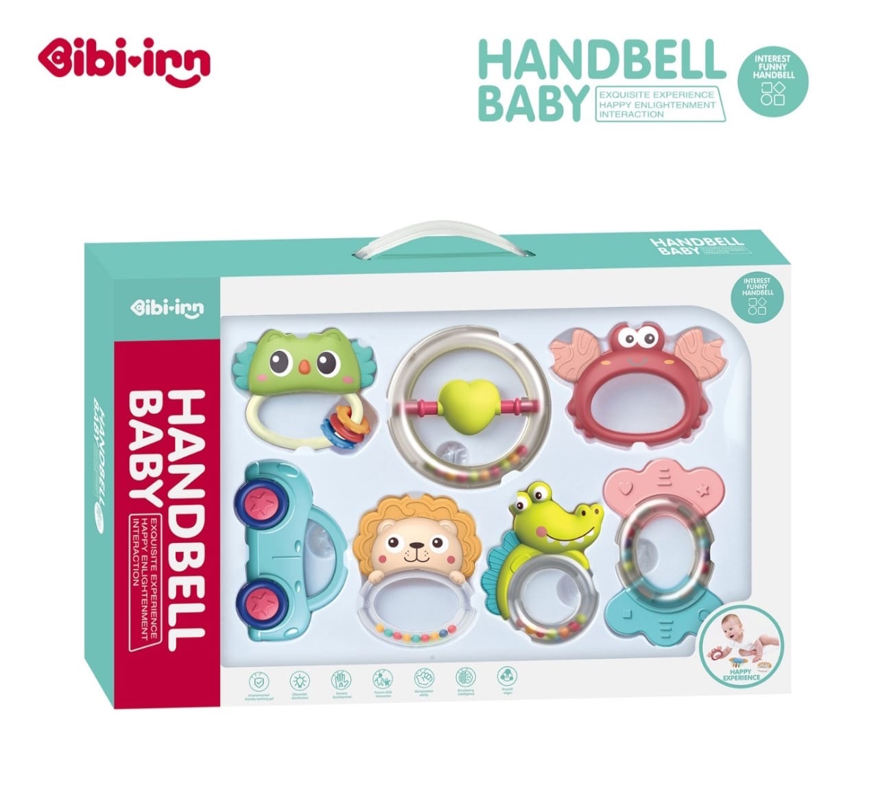 پک جغجغه و لثه‌گیر ۷ عددی